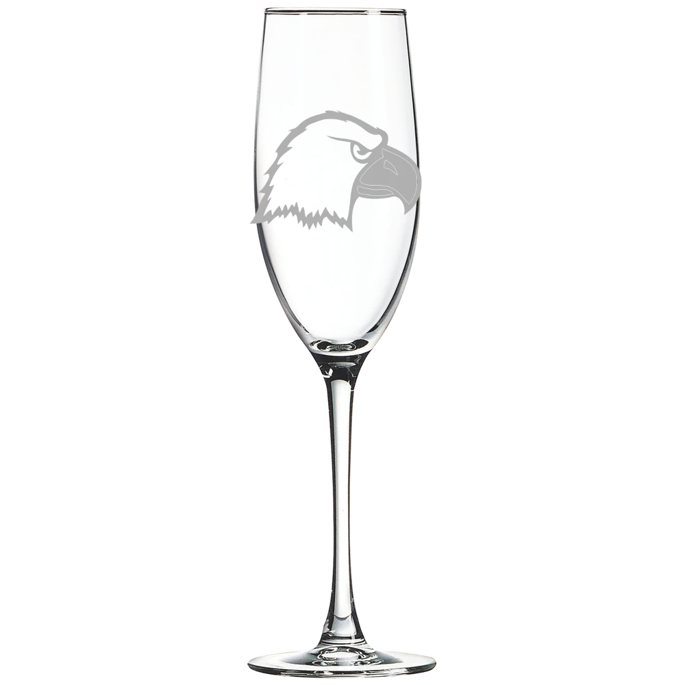 Carson-Newman University Polar Camel 8 oz. Champagne Flute