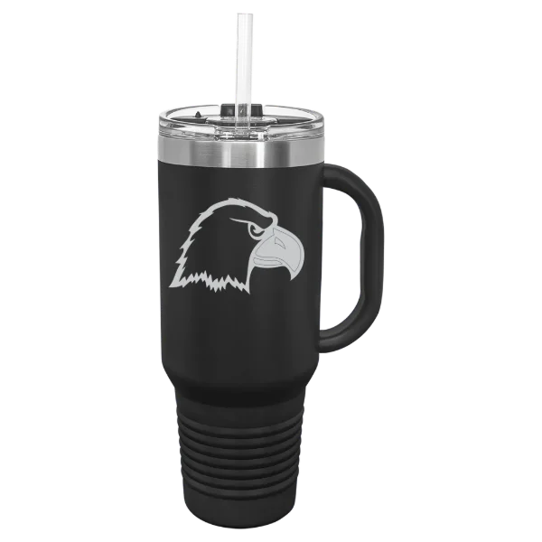Carson-Newman University Polar Camel 40 oz. Travel Mug with Snap Lid & Straw
