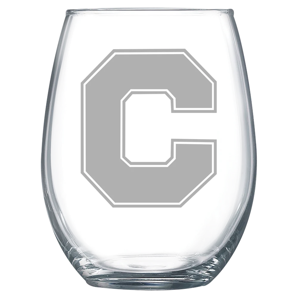 Catawba College Polar Camel 15 oz. Stemless Wine Glass