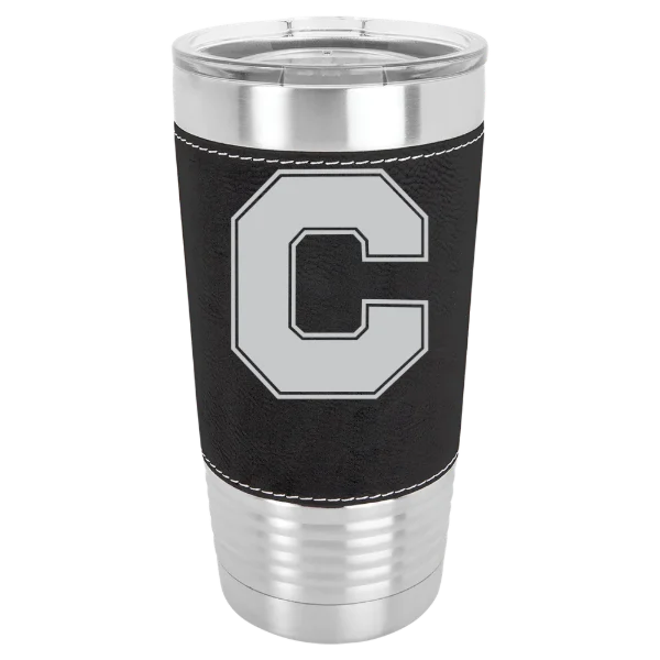 Catawba College Polar Camel 20 oz. Leatherette Grip Tumbler with Standard Lid