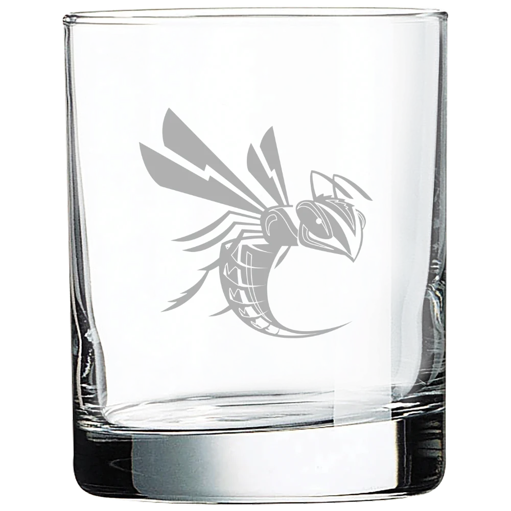 Cedarville University Polar Camel 10 1/2 oz. On The Rocks Glass