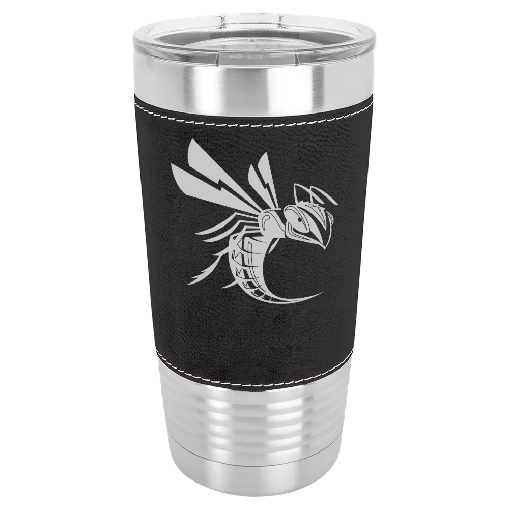 Cedarville University Polar Camel 20 oz. Leatherette Grip Tumbler with Standard Lid