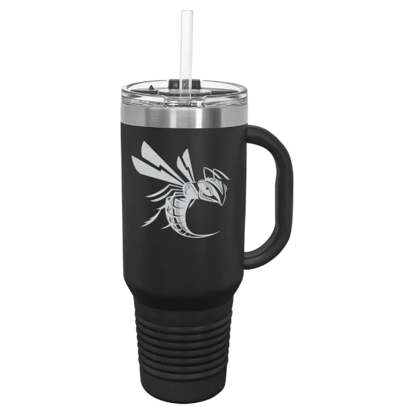 Cedarville University Polar Camel 40 oz. Travel Mug with Snap Lid & Straw