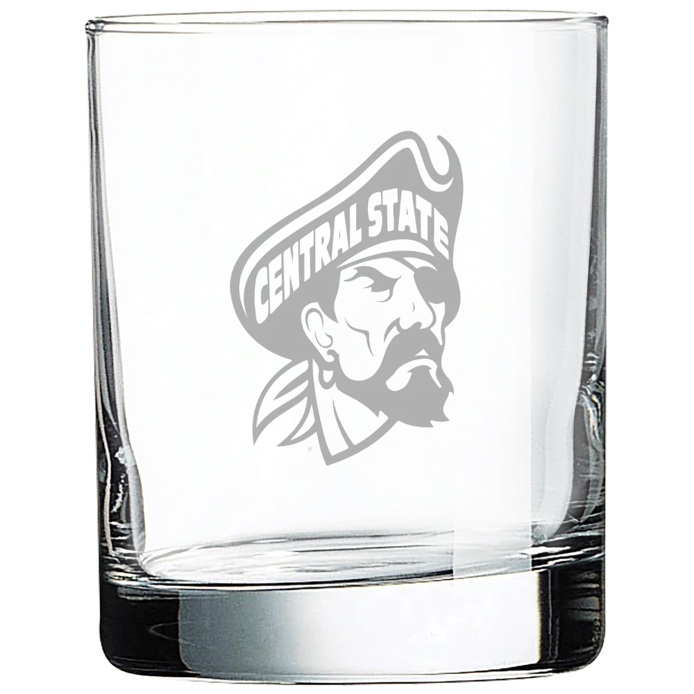 Central State University Polar Camel 10 1/2 oz. On The Rocks Glass