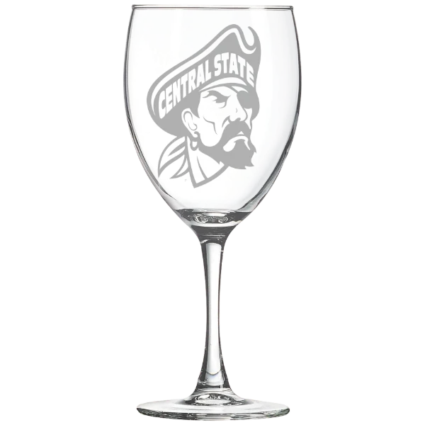 Central State University Polar Camel 10 1/2 oz. Wine Glass