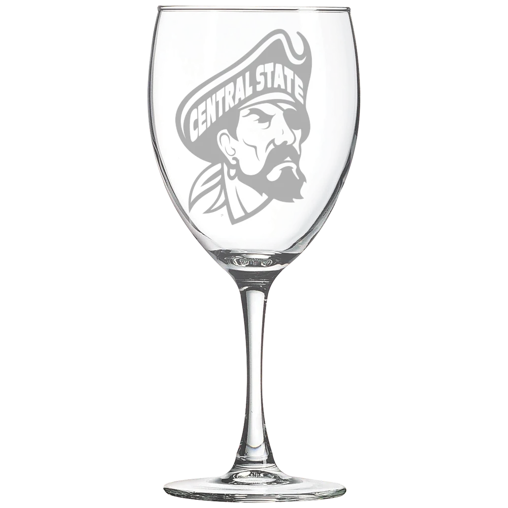 Central State University Polar Camel 10 1/2 oz. Wine Glass