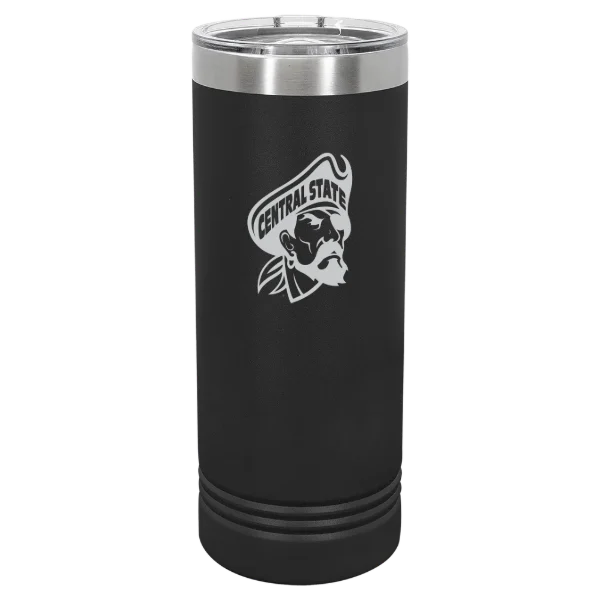 Central State University Polar Camel 22 oz. Skinny Tumbler with Slider Lid