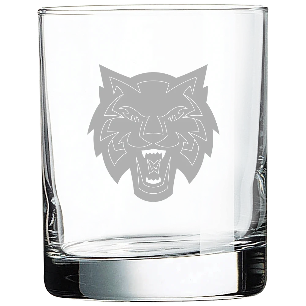 Central Washington University Polar Camel 10 1/2 oz. On The Rocks Glass