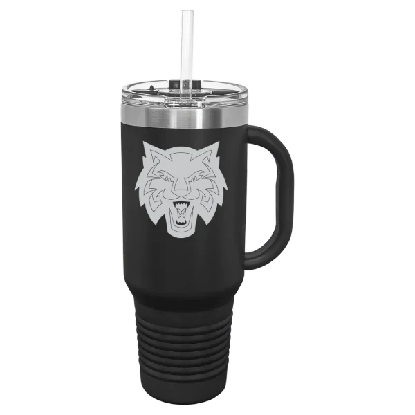 Central Washington University Polar Camel 40 oz. Travel Mug with Snap Lid & Straw