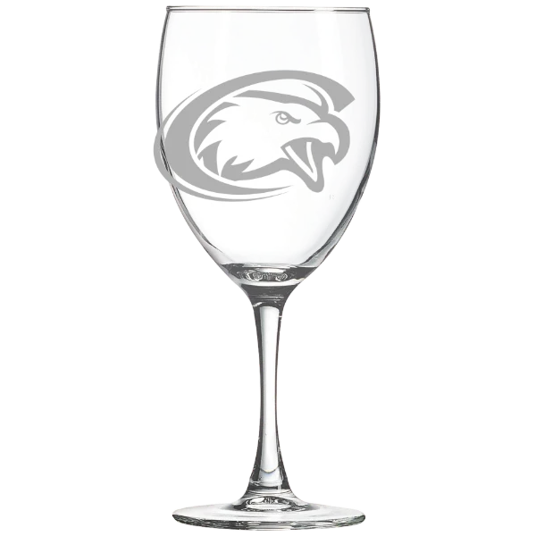 Chadron State College Polar Camel 10 1/2 oz. Wine Glass