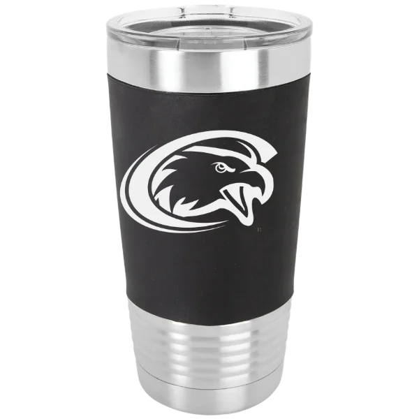 Chadron State College Polar Camel 20 oz. Silicone Grip Tumbler with Standard Lid