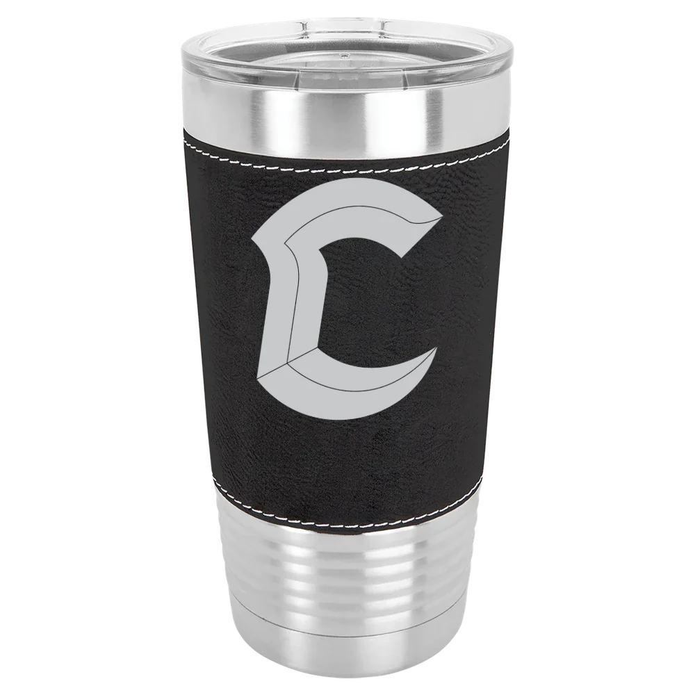 Chaminade University Polar Camel 20 oz. Leatherette Grip Tumbler with Standard Lid