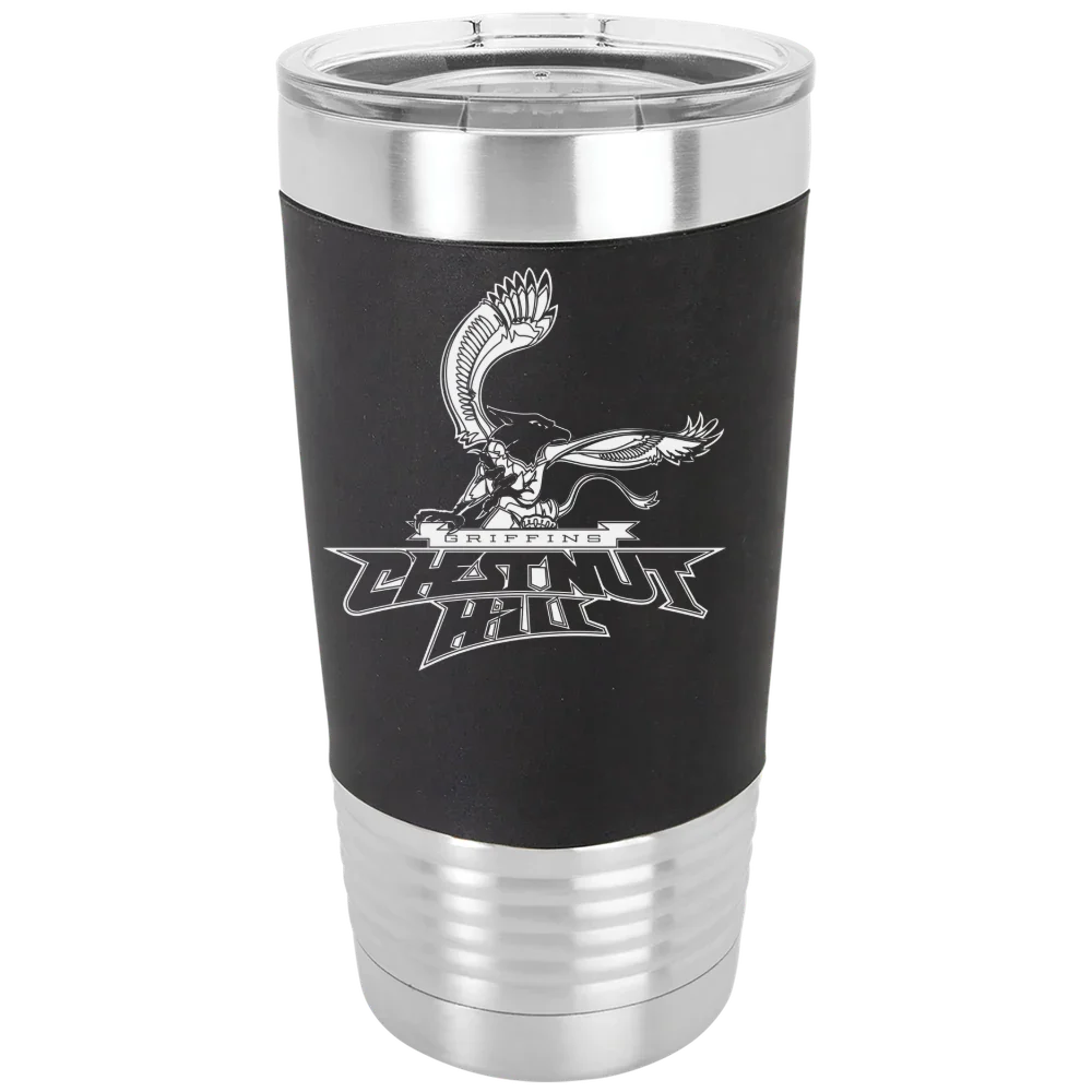Chestnut Hill College Polar Camel 20 oz. Silicone Grip Tumbler with Standard Lid