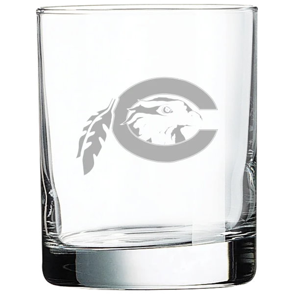 Chowan University Polar Camel 10 1/2 oz. On The Rocks Glass