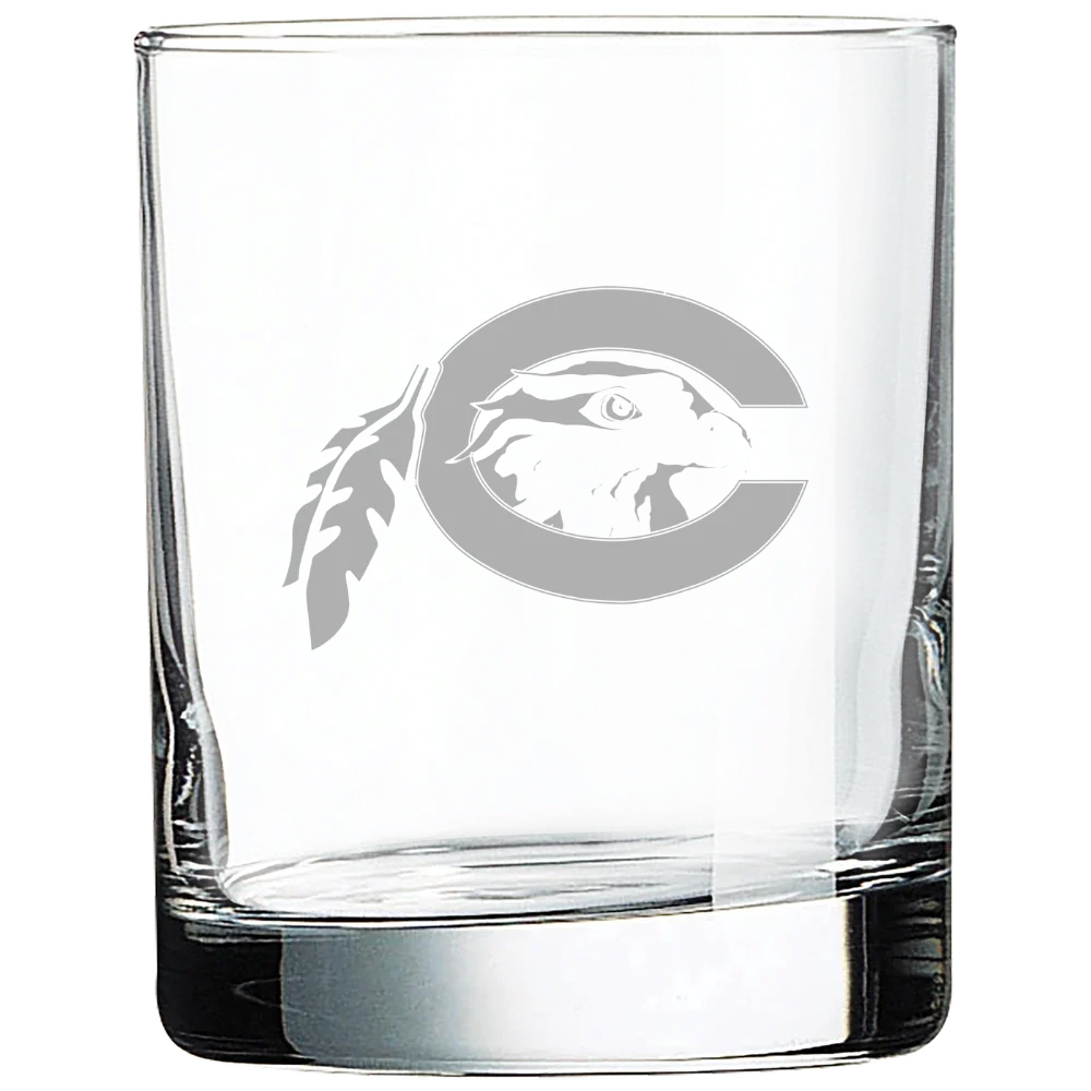 Chowan University Polar Camel 10 1/2 oz. On The Rocks Glass