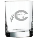 Chowan University Polar Camel 10 1/2 oz. On The Rocks Glass