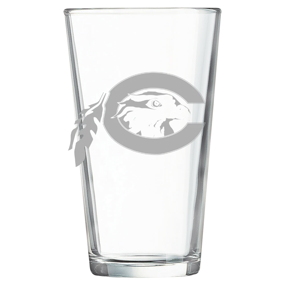 Chowan University Polar Camel 16 oz. Pint Mixing Glass