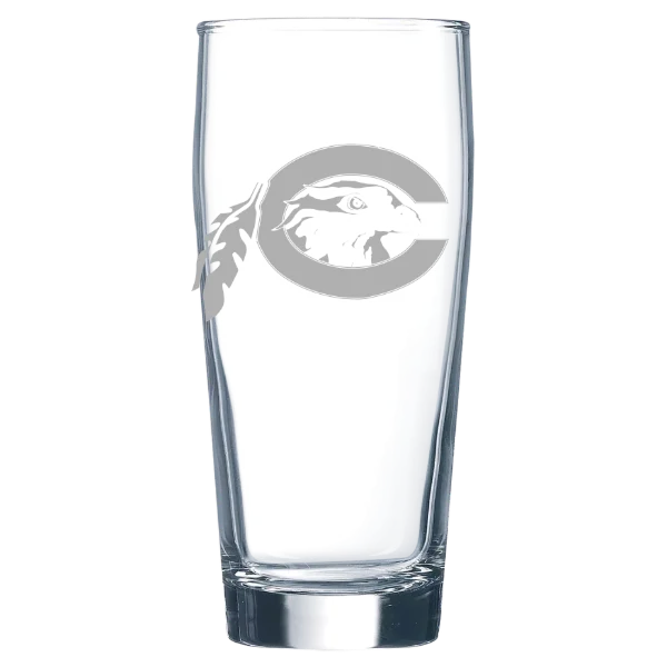 Chowan University Polar Camel 16 oz. Willi Becher Beer Glass