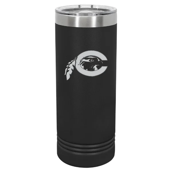 Chowan University Polar Camel 22 oz. Skinny Tumbler with Slider Lid