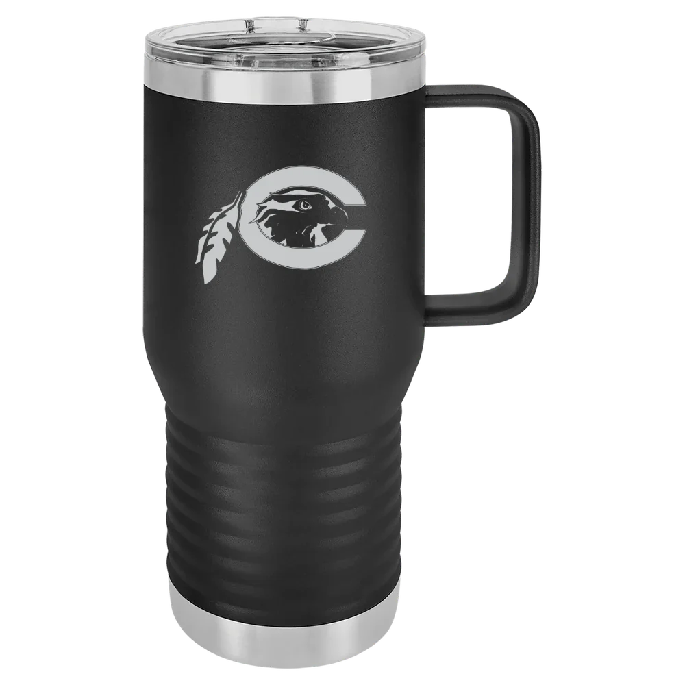 Chowan University Polar Camel 20 oz. Travel Mug with Slider Lid