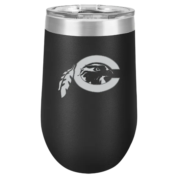 Chowan University Polar Camel 16 oz. Stemless Wine Tumbler