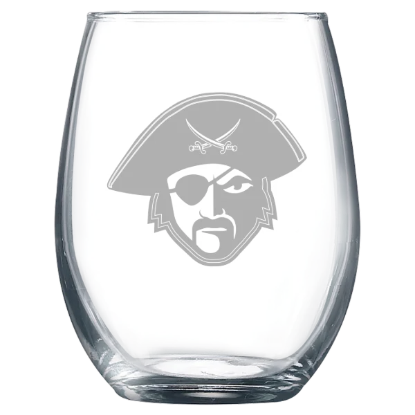 Christian Brothers University Polar Camel 9 oz. Stemless Wine Glass
