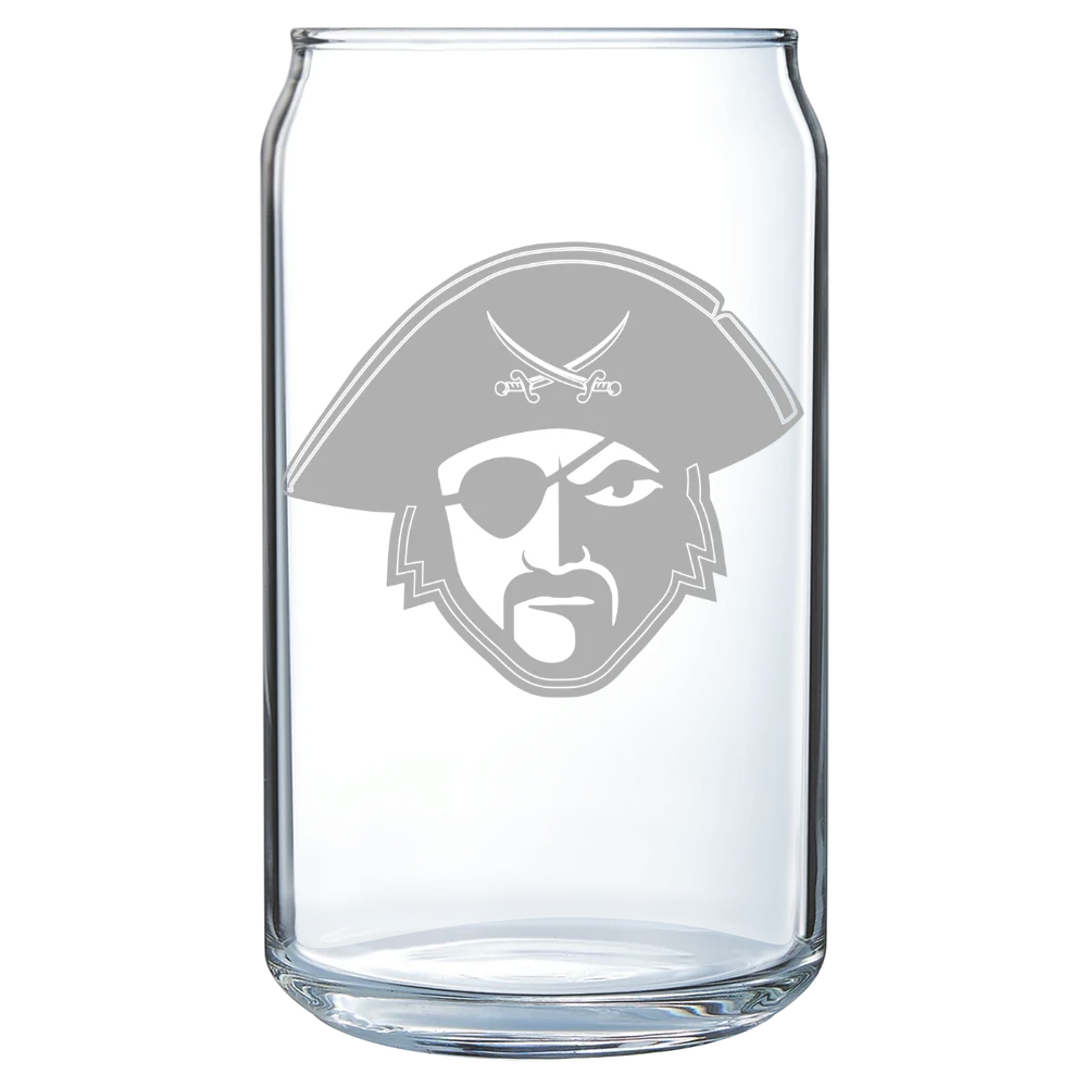 Christian Brothers University Polar Camel 16 oz. Can Glass
