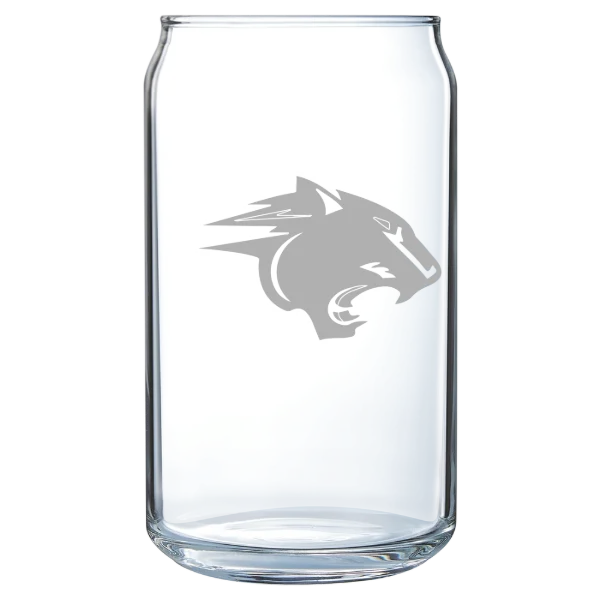 Clark Atlanta University Polar Camel 16 oz. Can Glass