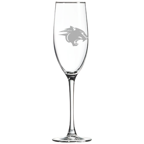Clark Atlanta University Polar Camel 8 oz. Champagne Flute