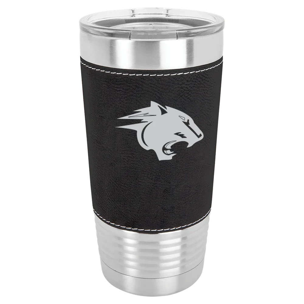 Clark Atlanta University Polar Camel 20 oz. Leatherette Grip Tumbler with Standard Lid