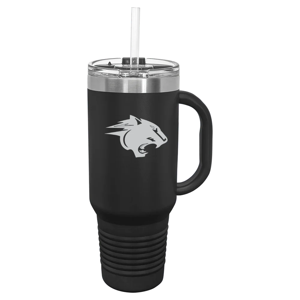 Clark Atlanta University Polar Camel 40 oz. Travel Mug with Snap Lid & Straw