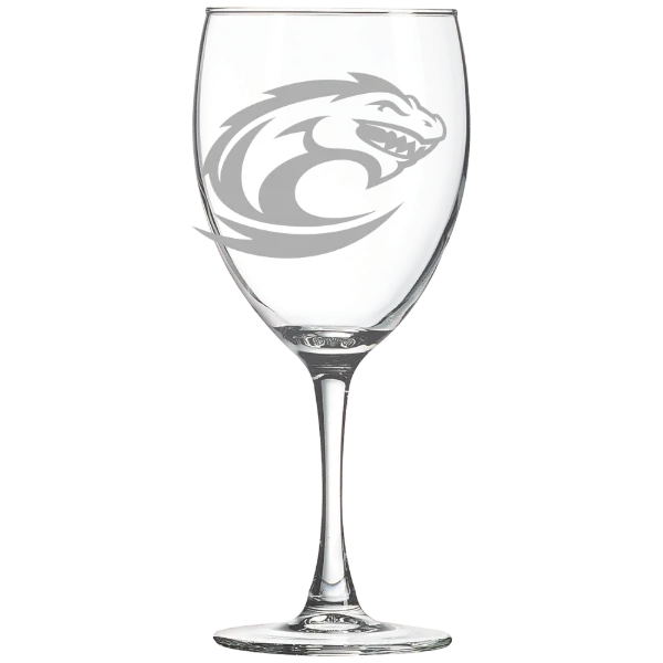 Clayton State University Polar Camel 10 1/2 oz. Wine Glass