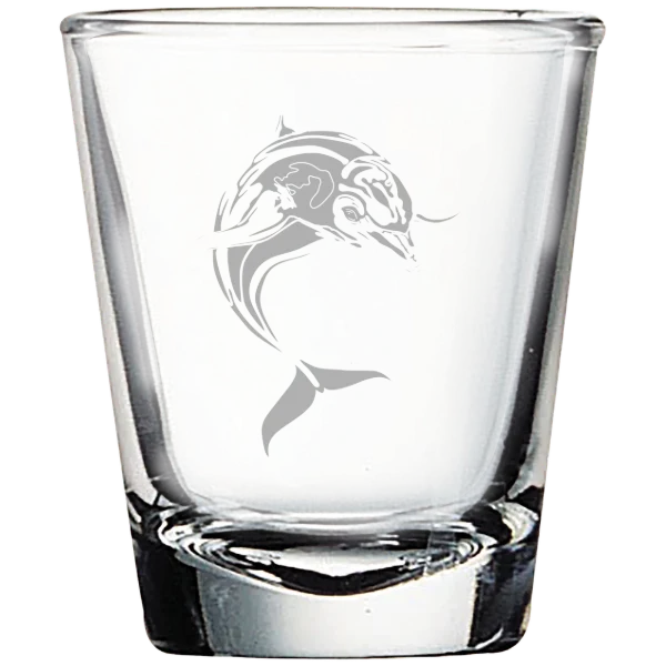 College of Staten Island Polar Camel 1.7 oz. Shot Glass