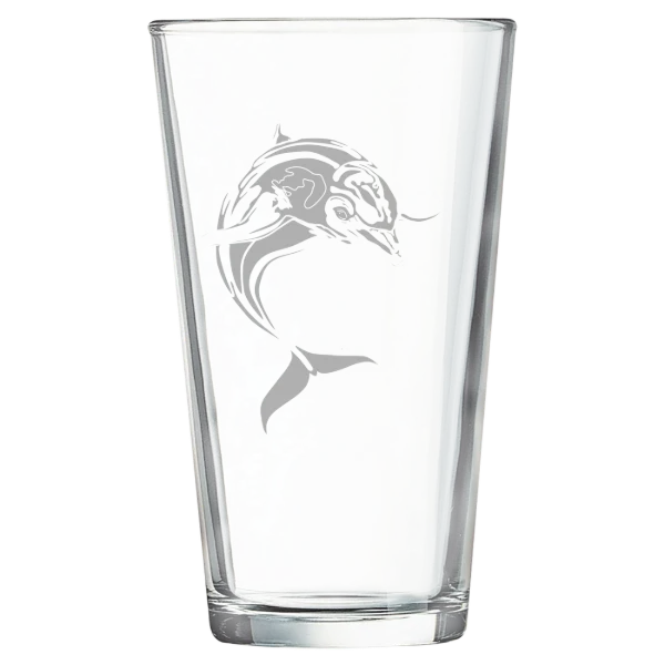 College of Staten Island Polar Camel 16 oz. Pint Mixing Glass