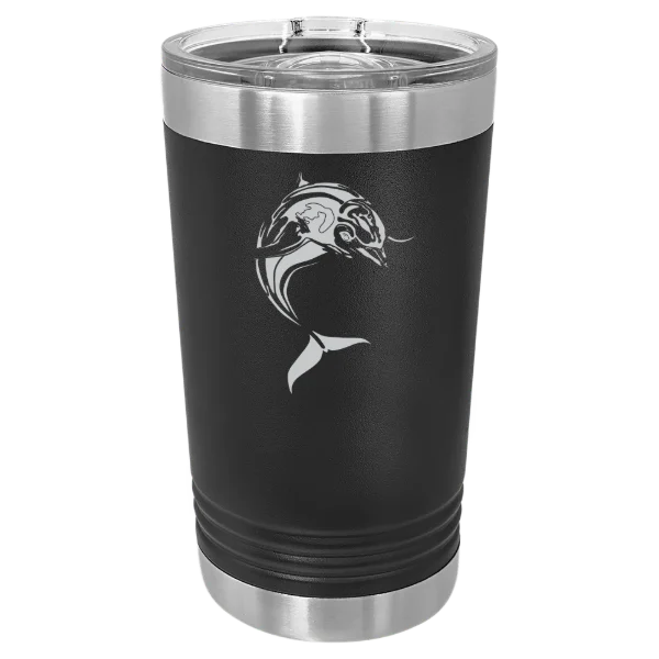 College of Staten Island Polar Camel 16 oz. Pint Tumbler