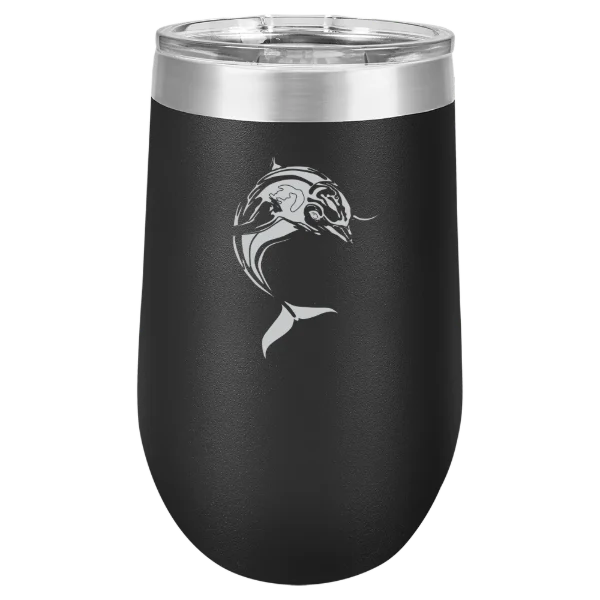 College of Staten Island Polar Camel 16 oz. Stemless Wine Tumbler