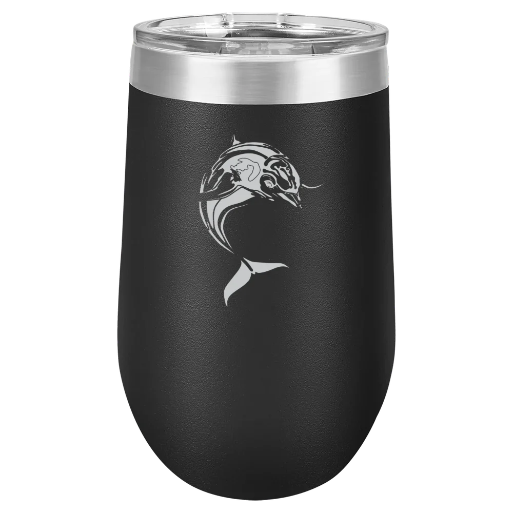 College of Staten Island Polar Camel 16 oz. Stemless Wine Tumbler