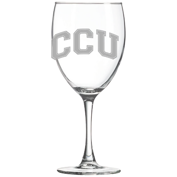 Colorado Christian University Polar Camel 10 1/2 oz. Wine Glass