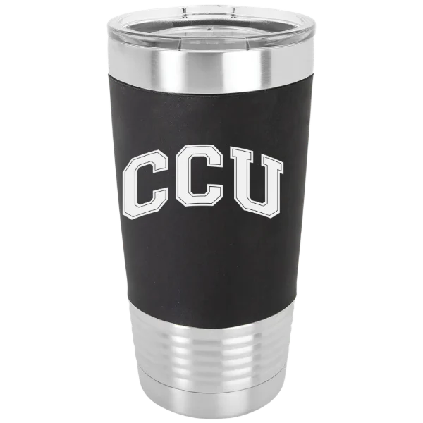 Colorado Christian University Polar Camel 20 oz. Silicone Grip Tumbler with Standard Lid
