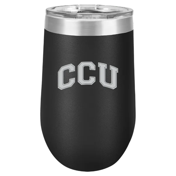 Colorado Christian University Polar Camel 16 oz. Stemless Wine Tumbler