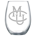 Colorado Mesa University Polar Camel 15 oz. Stemless Wine Glass