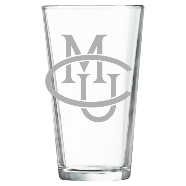Colorado Mesa University Polar Camel 16 oz. Pint Mixing Glass