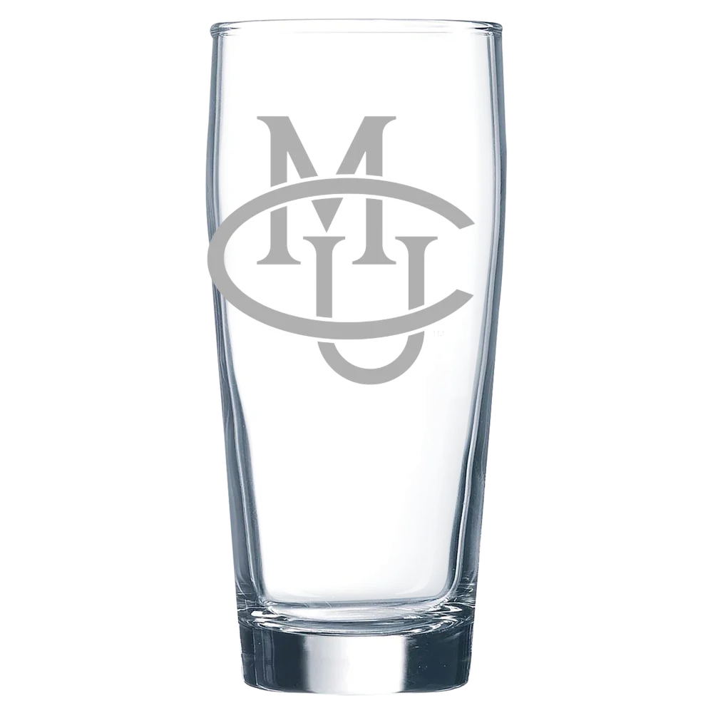 Colorado Mesa University Polar Camel 16 oz. Willi Becher Beer Glass
