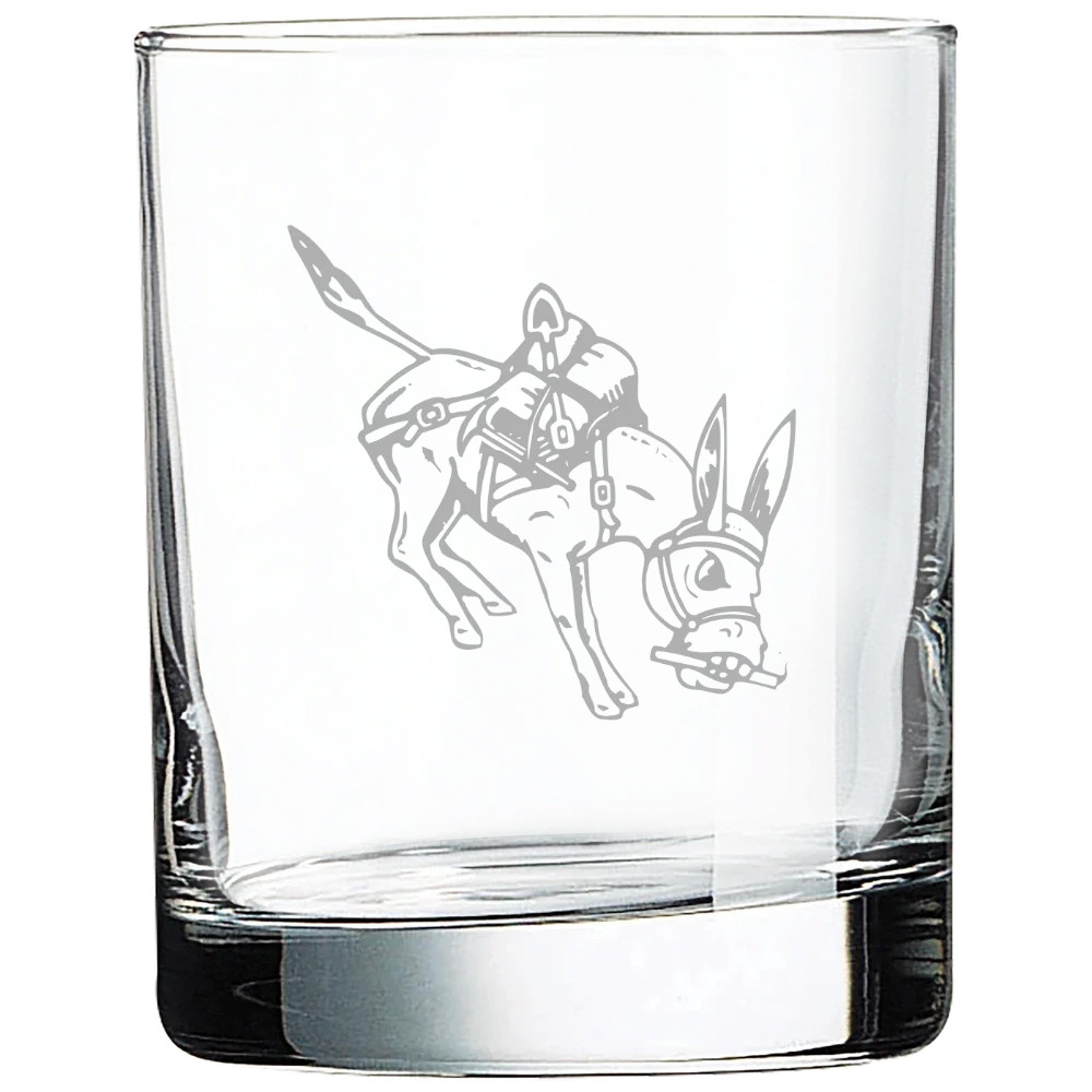 Colorado School of Mines Polar Camel 10 1/2 oz. On The Rocks Glass
