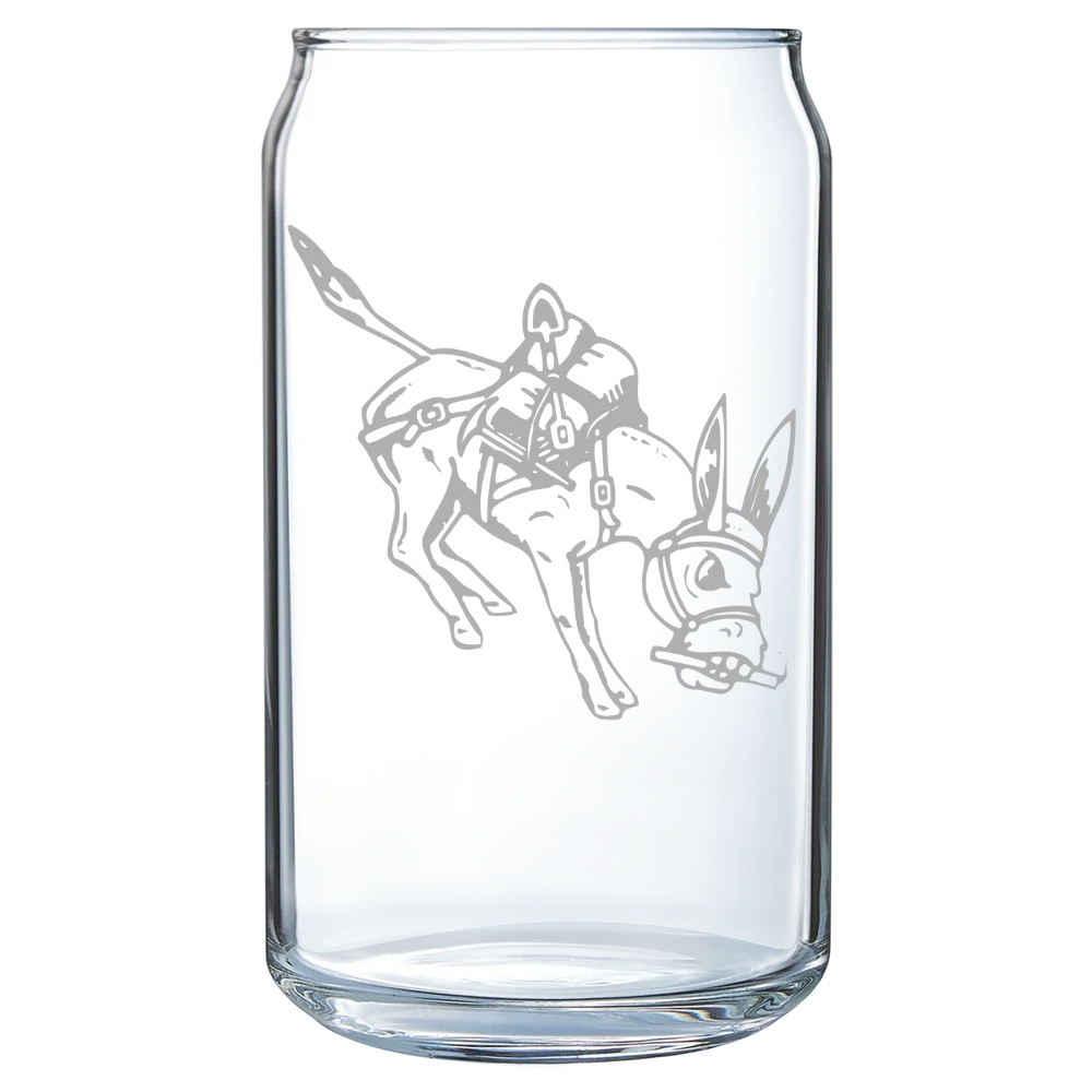 Colorado School of Mines Polar Camel 16 oz. Can Glass
