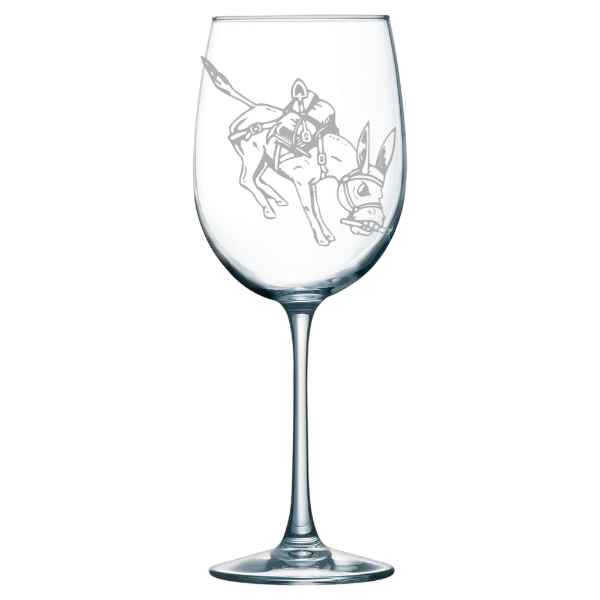 Colorado School of Mines Polar Camel 19 oz. Wine Glass