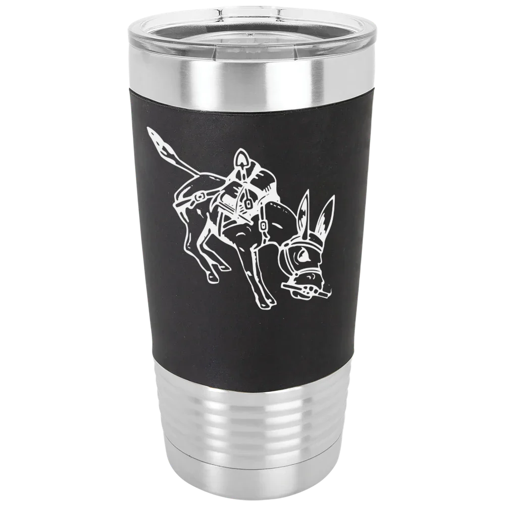 Colorado School of Mines Polar Camel 20 oz. Silicone Grip Tumbler with Standard Lid