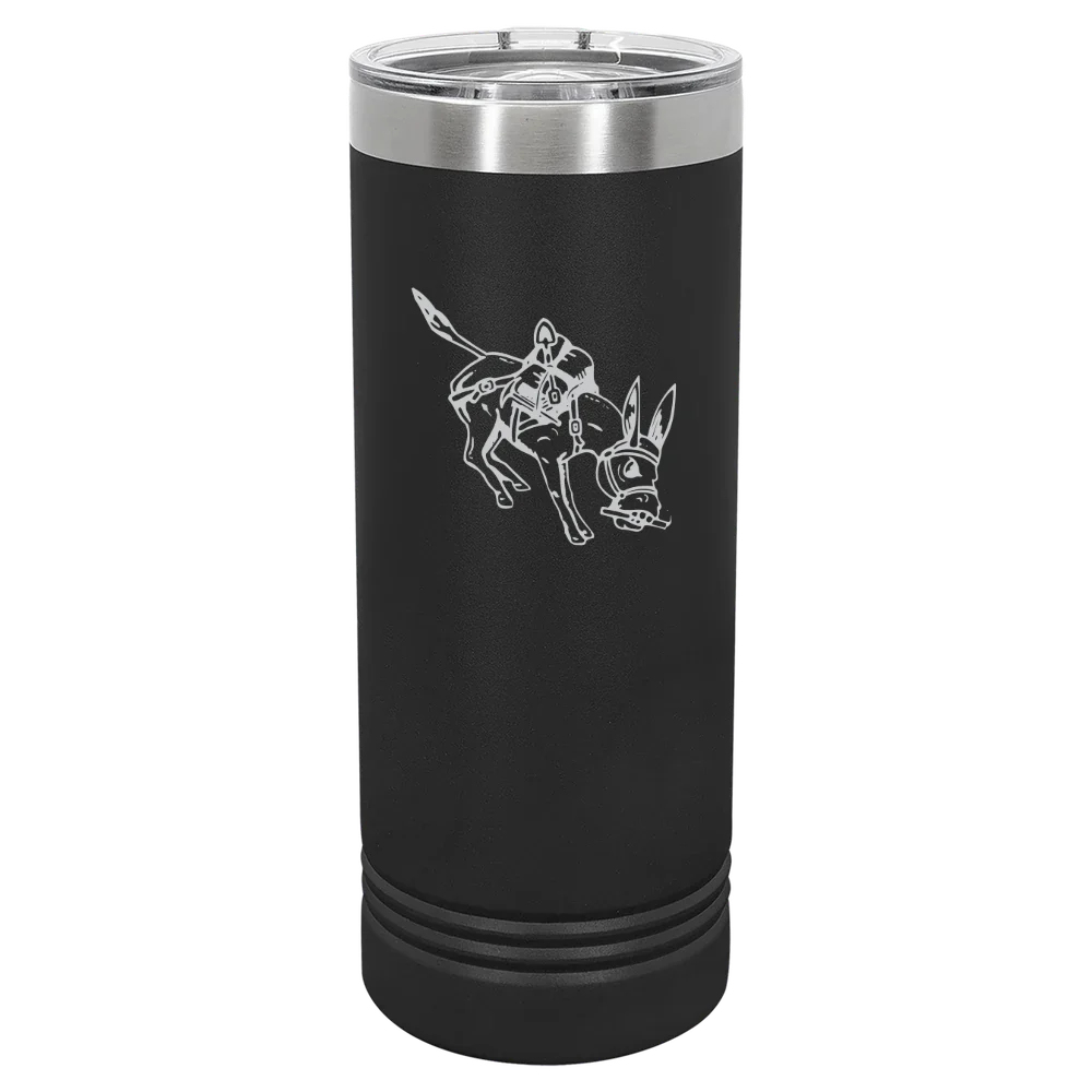 Colorado School of Mines Polar Camel 22 oz. Skinny Tumbler with Slider Lid