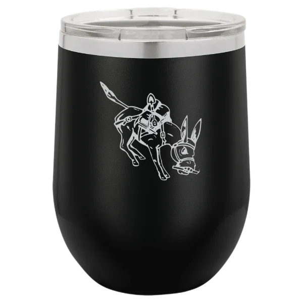 Colorado School of Mines Polar Camel 12 oz. Stemless Wine Tumbler