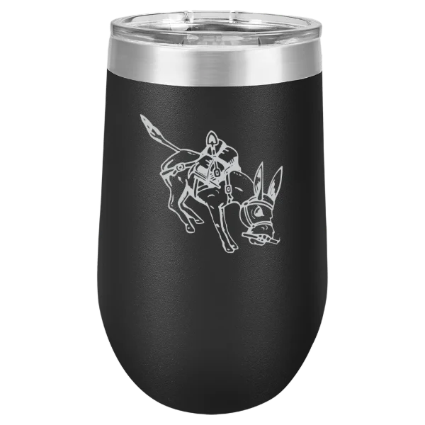 Colorado School of Mines Polar Camel 16 oz. Stemless Wine Tumbler